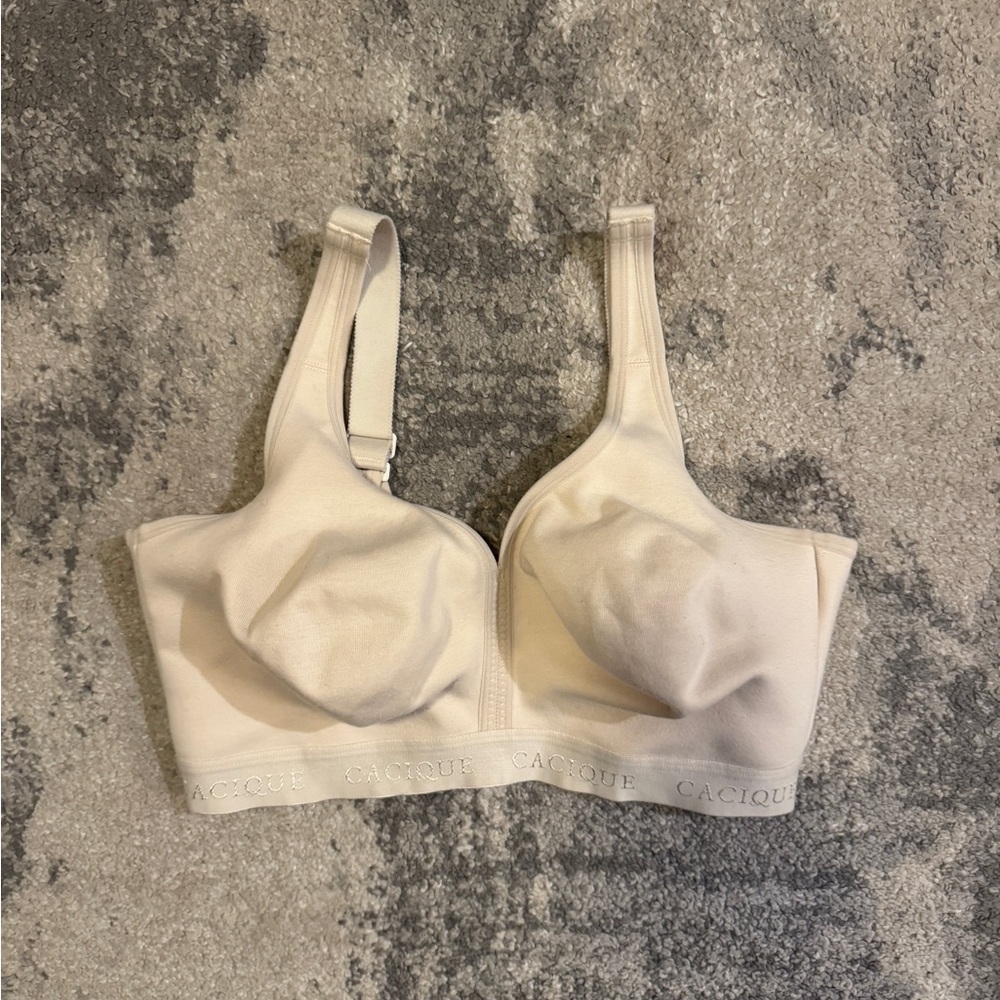 Cacique Women's Soft Cream Bra
